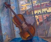 Kuzma Sergeevich Petrov-Vodkin A Violin oil painting